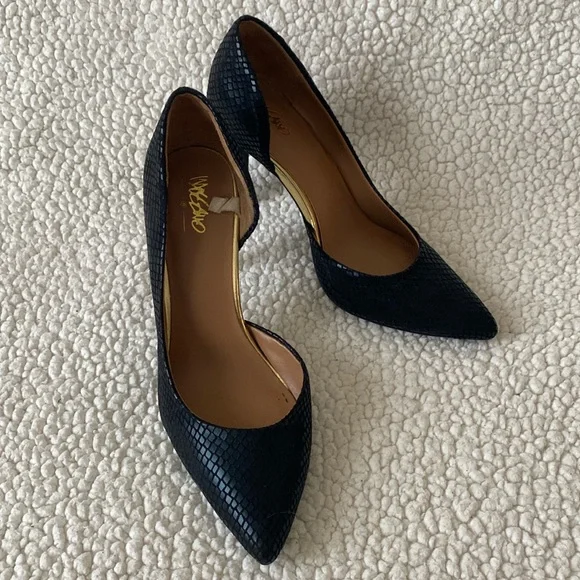 Mossimo Supply Co. Faux Snakeskin Stiletto Heels - Picture 2 of 13